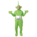 Miniatyrbilde 2 av 2: Teletubbies Dipsy-kostyme for menn CNMR Green Standard