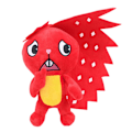 Miniatyrbild 1 av 4: Happy Tree Friends Flippy Fliqpy stoppad docka Anime plyschleksak -1 Red thorn