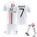 Miniatyrbillede 1 af 2: Fodboldsæt Fodboldtrøje Træningstrøje Mbappe zV XS(160-165cm)
