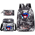 Pikkukuva 1 / 5: Poppy Play Time High School Reppu Black Lei Electric F3 -1 Three piece set
