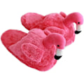 Miniatyrbild 1 av 5: Flamingotofflor damer Plysch djurtofflor /