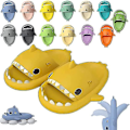 Miniatyrbilde 1 av 4: 2022 Upgrade Cloud Shark Slides, søte haitøfler for kvinner Menwanan) V Yellow EUR 38-39