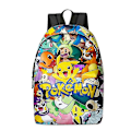 Pikkukuva 1 / 5: Elf Pikachu Cartoon -koululaukku V, iso reppu