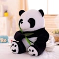 Miniatyrbilde 5 av 7: Plysj Panda utstoppede dyr gavedukke Y