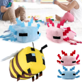 Pikkukuva 3 / 3: Minecraft plyschdocka Sällsynt Axolotl plyschfylld leksak Kid-present -1 honeybee