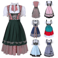 Pikkukuva 1 / 3: Dirndl-mekko saksalainen Oktoberfest baijerilainen olut Wench-asu Maid Festival Party Z X Navy 2XL
