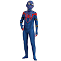 Pikkukuva 3 / 4: Spider-man Animoitu Puku Cosplay Puku Juhlahaalari Istuva Lasten Vaatteet Spiderman Kasvomaali 130cm