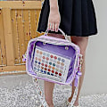 Miniatyrbillede 3 af 5: Sød Ita Rygsæk Clear Wind Shoulder Crossbody Håndtasker Til Dock Pins Display Y