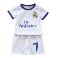 Miniatyrbild 1 av 2: Fotboll Träningsdräkt Barn Pojkar T Shirts Shorts Träningsoverall Set - Fly fmirates 7 7-8 år = EU 122-128
