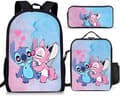 Stitch Rygsæk Sæt skoletaske-1 Style 23