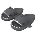 Miniatyrbillede 3 af 3: Shark Slippers Shark Cloud Slippers Cloud Shark Slides Søde haj tøfler til kvinder Anti-slip Novelty Open Toe Slides V Blue 38-39