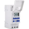 Miniatyrbild 3 av 6: Digital timer - CWU - Veckoprogrammerbar - 1 uttag - LCD - Inomhus/Utomhus