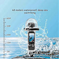 Miniatyrbild 2 av 5: Vattentätt Fodral för 3 Kamera Undervattensdykning Hus Skyddande Skal Surfing Tillbehör A