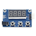 Miniatyrbild 4 av 4: 2st HX711 Lastcell AD Vikt Trycksensor AD Modul med Display 24-Bitars Vägning Instrument Elektronisk Våg