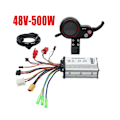 Miniatyrbild 2 av 5: 48V 500W Kontroller MR-100 LCD Display Mätare Instrumentbräda Kit för El