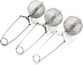 Tesil i rostfritt stål, 3-pack, teinfuser i rostfritt stål