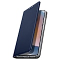 Miniatyrbild 1 av 5: Fodral för Motorola Edge 50 Fusion Magnetiskt Clamshell Kortfodral, Mörkblå
