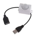 Rörelsesensorbrytare USB 5V PIR-sensor LED-brytare LED-remskontroller USB-fläkt Husdjursvattenpump och mer