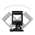 Miniatyrbild 3 av 5: Lågprofil Ramfäste Skyddande Hus Case Cover för GoPro Hero 4 5 Session
