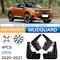 Miniatyrbild 2 av 5: 4 st. Bilskärmar för 2020-2021 2008 - Stänkskärmar, Mudguards, Tillbehör