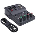 TEYUN Q-12 Lydkort Audio Mixer Lydkort Konsol Bord System Interface 4 Kanal 48V Strøm Ster