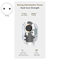 Miniatyrbild 4 av 5: Eterisk olja aromaterapi för kontor hem bärbar elektrisk aromspridare Bluetooth-kontroll (Svart) bs