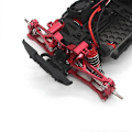 Miniatyrbild 5 av 5: Metall Fjädringsarm Styrblock Set för MJX Hyper Go 16207 16208 16209 16210 H16 1/16 RC Bil Upg
