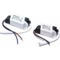 Miniatyrbilde 1 av 4: 2x LED-driver, 4-7W transformator for LED-taklampe, strømforsyning for LED-panel, DC-kontakt for LED-taklampe (4-7W)
