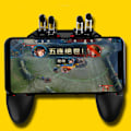 Miniatyrbild 5 av 5: AK66 Spelkontroll Utsökt Flexibel Flip-Knapp Design Universell Telefonjoystick för Smartphones