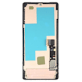 Miniatyrbild 3 av 5: Kompatibel för Google Pixel 7 Pro 5G GP4BC GE2AE Grad C OLED-skärm och digitizer-enhet + Ram Ersättningsdel (Utan logotyp)