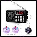 Miniatyrbild 3 av 5: 4 st Spirit Box Utrustningskit, med 2 LED Kattbollar 1 Spirit Box Högtalare Paranormal Utrustningskit för