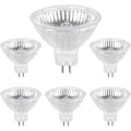 Miniatyrbild 1 av 4: Halogenlampa GU5.3 50W 12V, 800lm Varmvit 2700K Dimbar, Halogenspot MR16, 6-pack