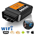 Miniatyrbild 2 av 5: FOXWELL FW601 Universal OBD2 WIFI ELM327 V 1.5 PIC18F25K80 Skanner för Android /IOS ODB2 Kodläsare