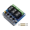 Miniatyrbild 1 av 5: 5V 3-Kanals Relämodul Expansionskort Breakout Shield HAT Kit för RPI Zero 2 W WH 2W 3 bs