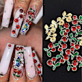 Miniatyrbild 4 av 5: 42 st Lyxiga Körsbärsberlocker i Legering för Nagelkonst 3D Nagelkonstberlocker Körsbär Nagelkonsttillbehör Strass Naglar Nageldekorationer Nagelkonst Nagel D