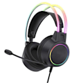 Miniatyrbild 1 av 5: X15 Pro Onikuma RGB Hörlurar med HD Flexibel Mikrofon 3.5mm Gaming Hörlurar Kompatibla för Xbox PS5 PS4 Switch