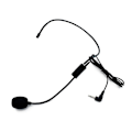 Miniatyrbild 1 av 5: Professionellt 3,5 mm trådbundet mikrofonheadset Studiohögtalare Röstförstärkare Klar Ljudmikrofon För Konferensguide Tal Lärare
