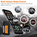 Miniatyrbild 5 av 5: FOXWELL FW601 Universal OBD2 WIFI ELM327 V 1.5 PIC18F25K80 Skanner för Android /IOS ODB2 Kodläsare
