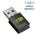Miniatyrbild 5 av 5: WiFi-adapter Dual Band Nätverkskort Mini för PC Laptop Nätverksverktyg