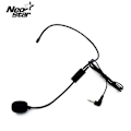 Miniatyrbild 2 av 5: Professionellt 3,5 mm trådbundet mikrofonheadset Studiohögtalare Röstförstärkare Klar Ljudmikrofon För Konferensguide Tal Lärare