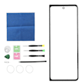 Miniatyrbild 1 av 5: Yttre främre skärm för Z Fold 3 5G F926 Reparationskit för främre glas Kompletta tillbehör Reservdelar för telefonreparation med OCA-lim