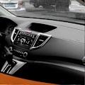 Miniatyrbild 3 av 5: Applicera 4 st ABS Krom Bil Främre Luftutsläpp Luftkonditionering Ventilationsgaller Panel Skydd för /-V 2012-2016