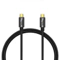 Miniatyrbild 1 av 5: Typ A 0,8 m Thunderbolt 4 USB 4 Nylonflätad Type-C-kabel 40 Gbps Datakabel 8K@60Hz Stöd PD