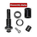 Miniatyrbild 4 av 5: Bluetooth TPMS Däckventil för Y X S Däcktrycksövervakningssystem Reparationssats