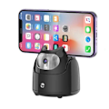 Miniatyrbild 1 av 5: Automatisk ansiktsspårningsgimbal mobiltelefonhållare APP-fri AI ansiktsigenkänning 360 roterande mobil jn