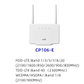 Miniatyrbild 3 av 5: 4G LTE CPE Router Modem 300Mbps Trådlös Hotspot Extern Antenn med SIM-kortplats för Hemresa