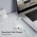 Miniatyrbillede 7 af 7: USB-C til Ethernet-adapter, Gigabit Ethernet USB Type-C til RJ45 LAN-adapter med 60W PD-oplader, til Air/Pro