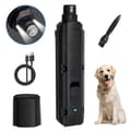 Tyst elektrisk kloslip för hund Svart