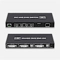 Miniatyrbild 4 av 5: DVI KVM Switch 2-i-1 4K Två Datorer Delad USB Tangentbord Mus Skrivare Skärm Multi-Funktions Switch bs