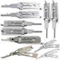 Miniatyrbild 1 av 4: Original 2-i-1 Lishi Sc1 Sc4 Kw1 Kw5 Am5 M1/ms2 Ss001 Nsn14 Cy24v.2 Fo38 endast Sc1 och Kw1)